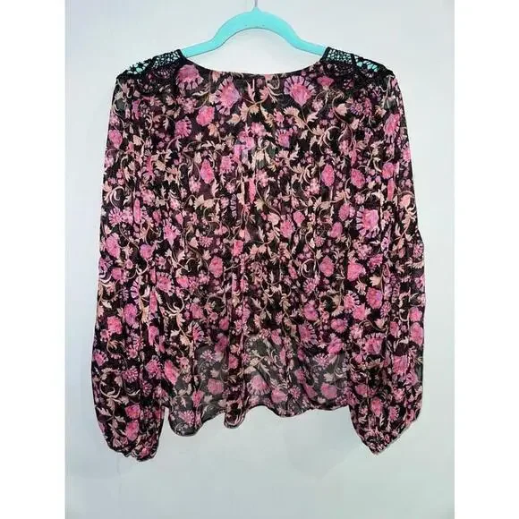 MISA Los Angeles Rosetta Fleur Rosie top size small - Picture 7 of 8